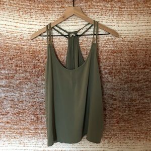 Mudd Brand Double Spaghetti Strap Tank